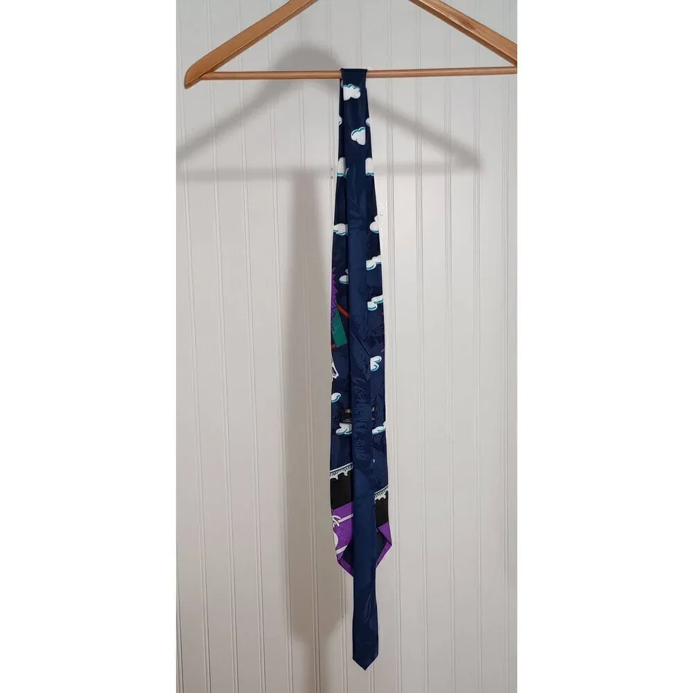 Vintage 1993 taz, bugs, Sylvester and others space jam tie